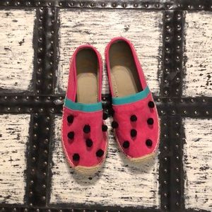 Charming Charlie’s watermelon shoe size 7